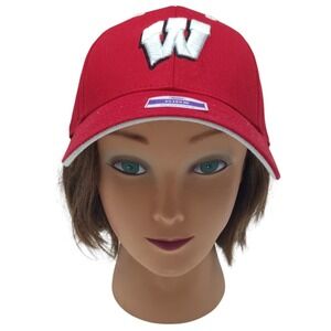 WISCONSIN BADGERS / RED‎ HAT / FAN FAVORITE / KIDS ADJUSTABLE CAP